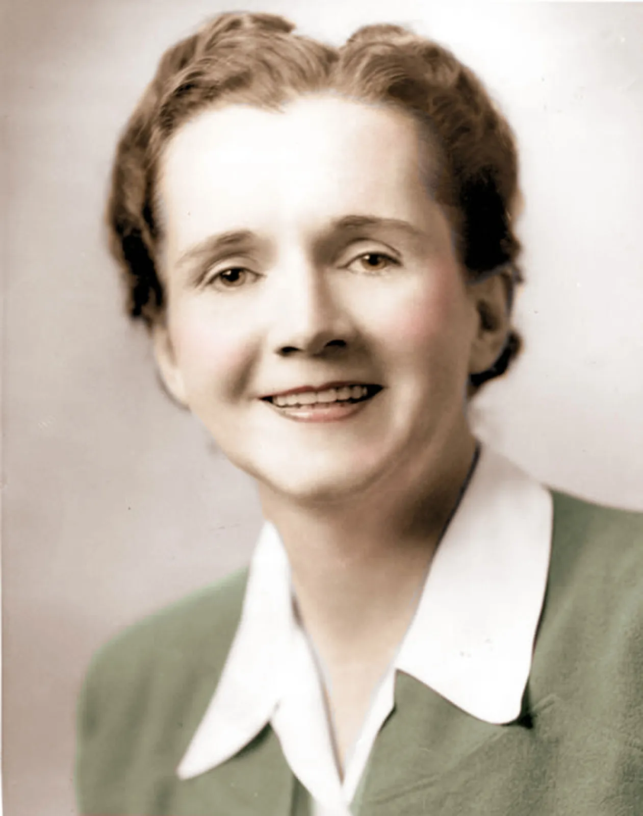 Portrait of Rachel Carson, environmentalist and author of Silent Spring